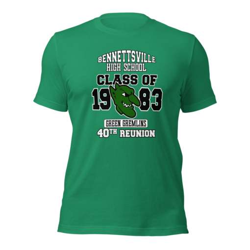 Raised "Bennettsville" Font